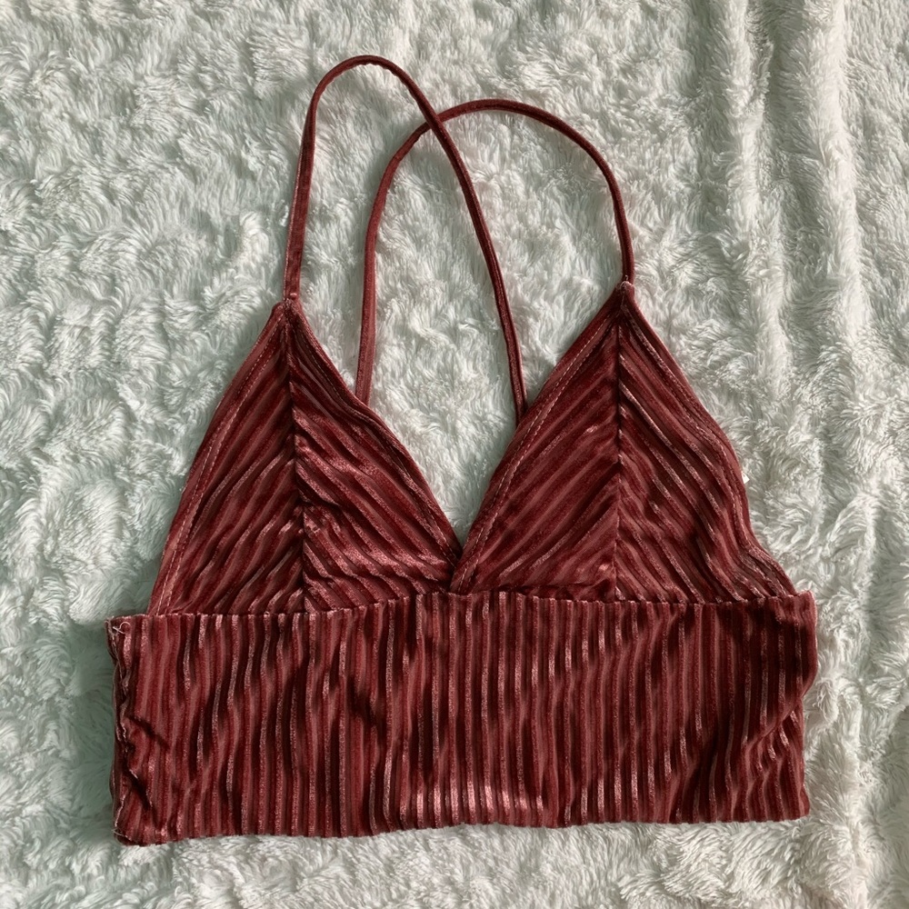 Velvet Swim Top
